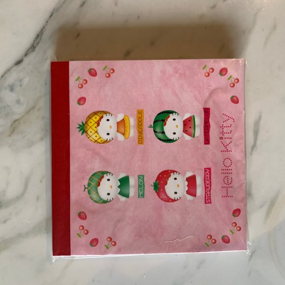 Lot of 2 VINTAGE 90S Y2K Hello Kitty Memo Pads - Picture 7 of 12